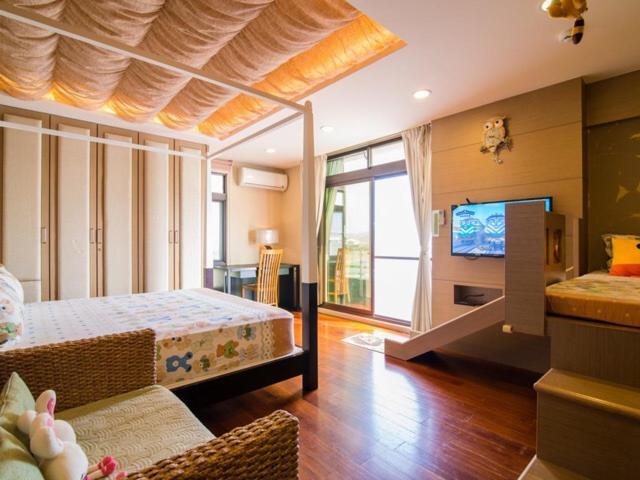 宜人生活溜滑梯親子民宿 Easylife B&B Дуншань Екстер'єр фото